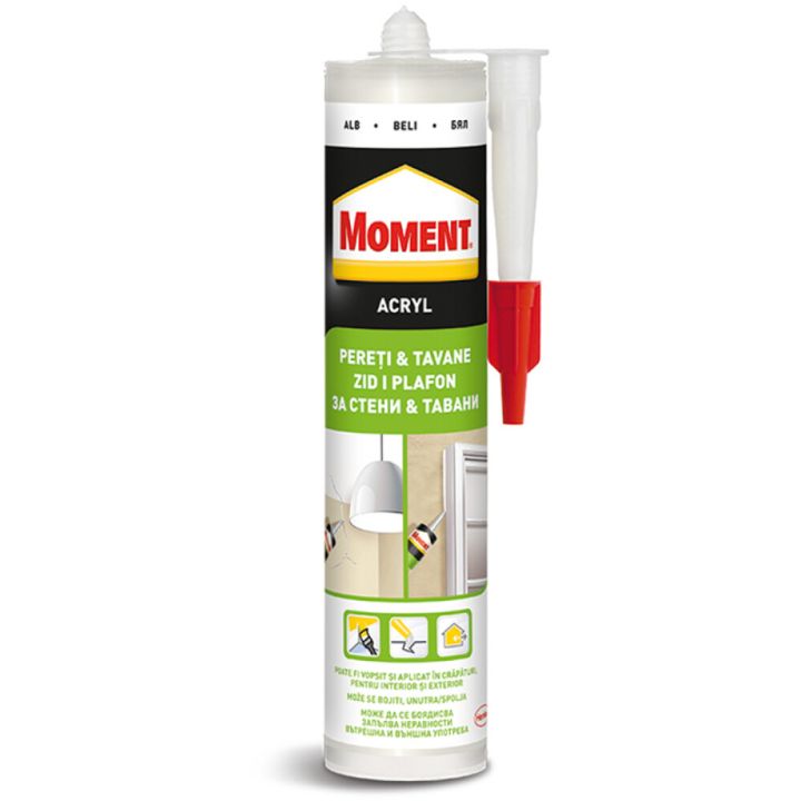 Akrüülhermeetik Moment Deco Acryl 280 ml