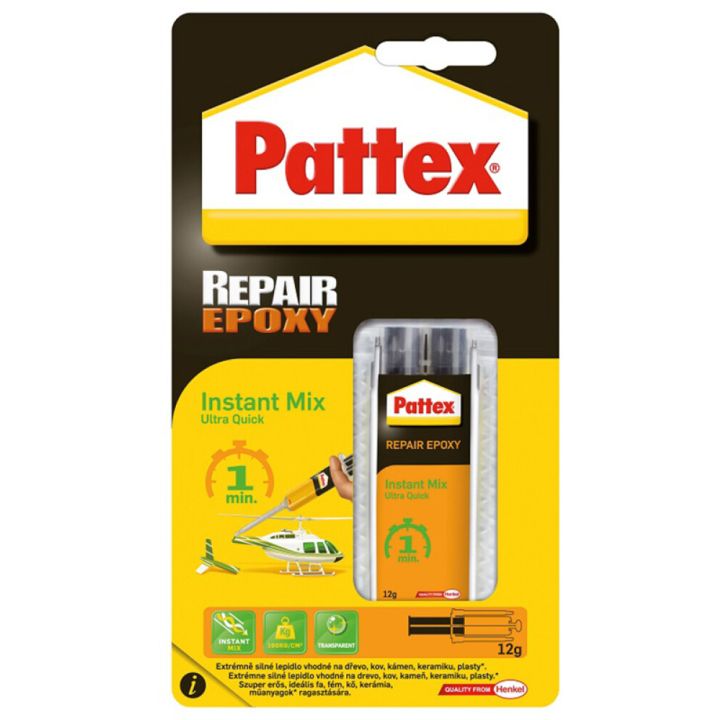 Kontaktliim Pattex Epoxy Ultra Quic 1 min 11 ml