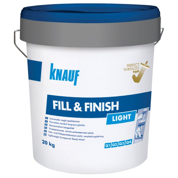 Kergpahtel Knauf Fill & Finish Light 20 kg