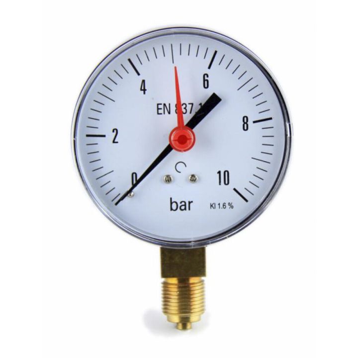 Manomeeter 100 mm 0-10 bar ½"