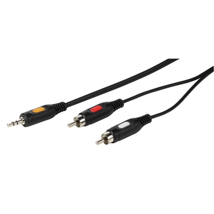 Audiokaabel Vivanco 1 x 3,5 mm/2 x RCA