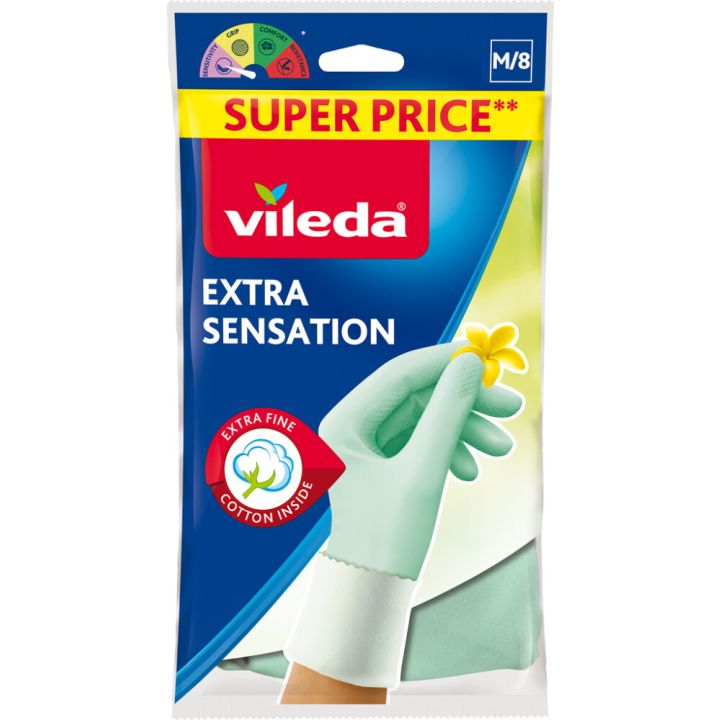 Kindad Vileda Extra Sensation M/8, sinine