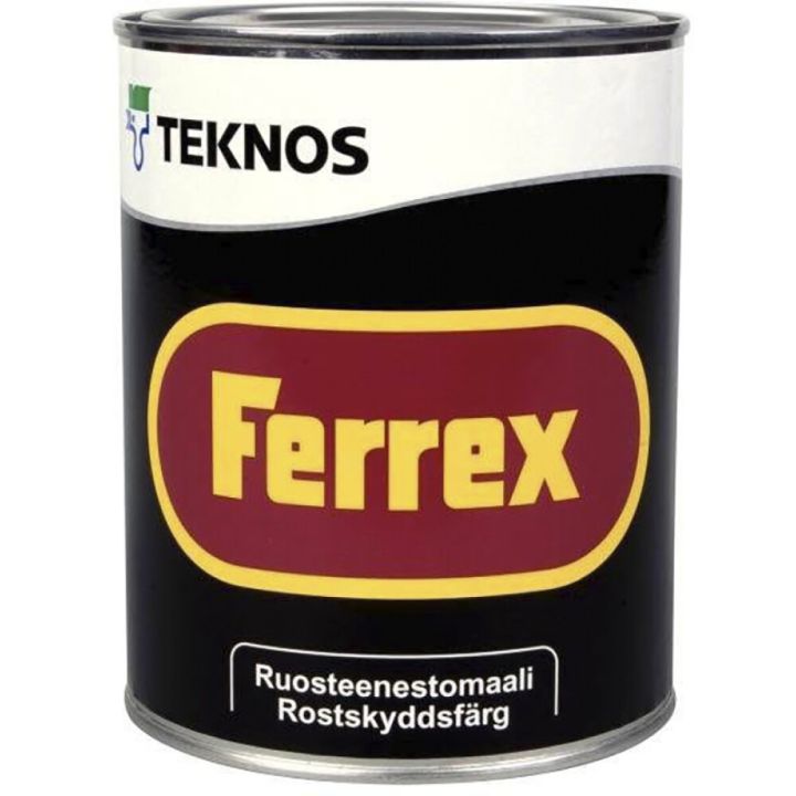 Korrosioonitõrjevärv Teknos Ferrex 1 l, valge