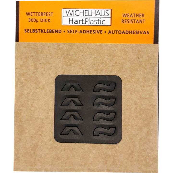 Märgid Wichelhaus HartPlastic must 15 mm