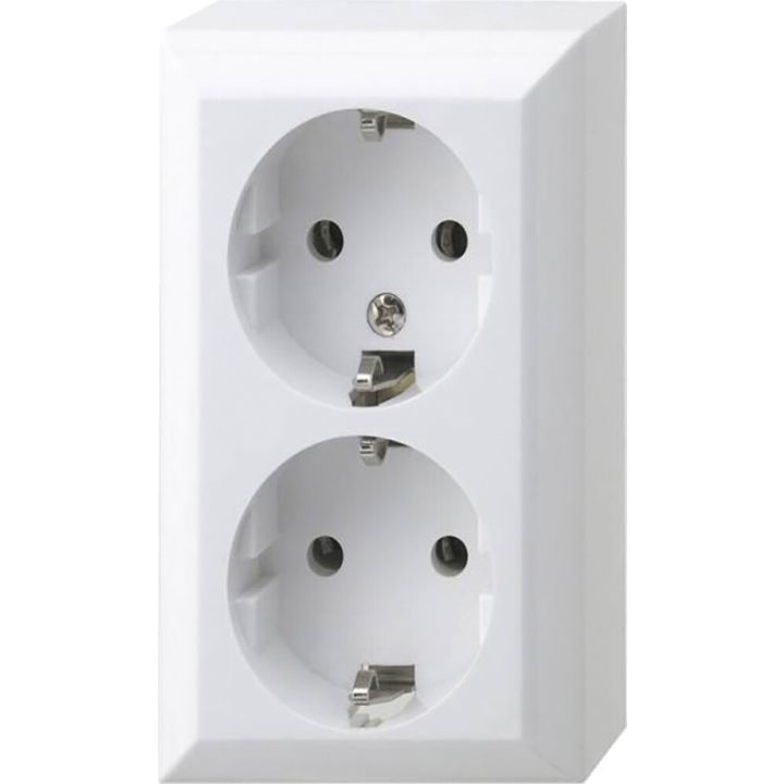 Pistikupesa PlanoLuxe 2-ne