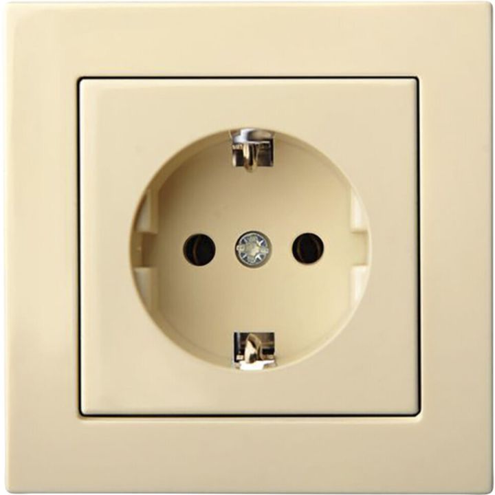 Pistikupesa Epsilon maandusega beež, raamita