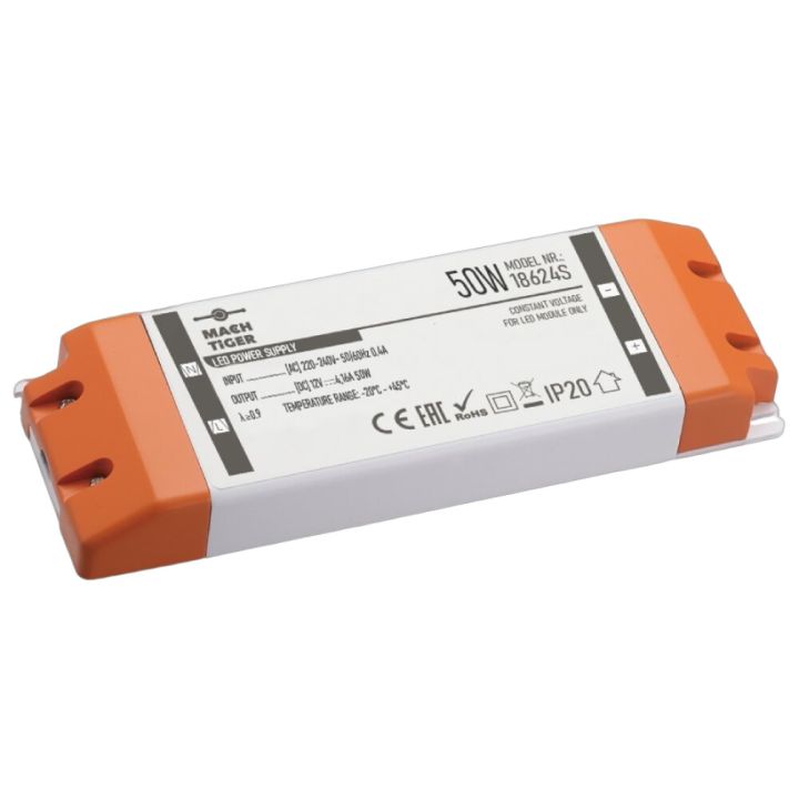 LED-toiteplokk AC/DC 12 V, 50 W, IP20