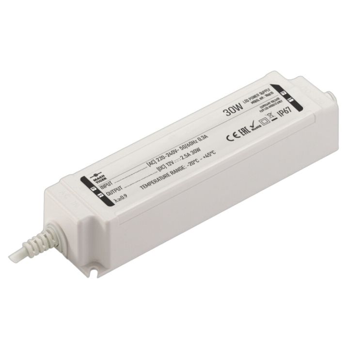 LED toiteplokk 12 V / 30 W IP67