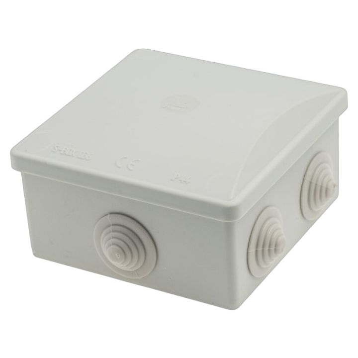 Harkukarp pinnapealne 80 × 80 × 40 mm IP44