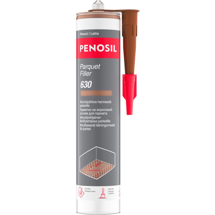Akrüülhermeetik parketile Penosil Parquet Filler 630 PF106 punakaspruun 300 ml
