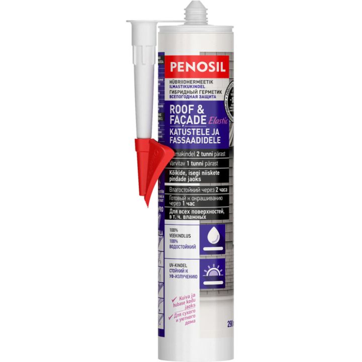 Hübriidhermeetik Penosil Roof&Facade Elastic 290 ml hall