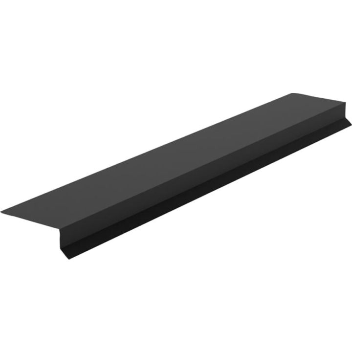 Räästaplekk Toode RR33 must 2500 mm