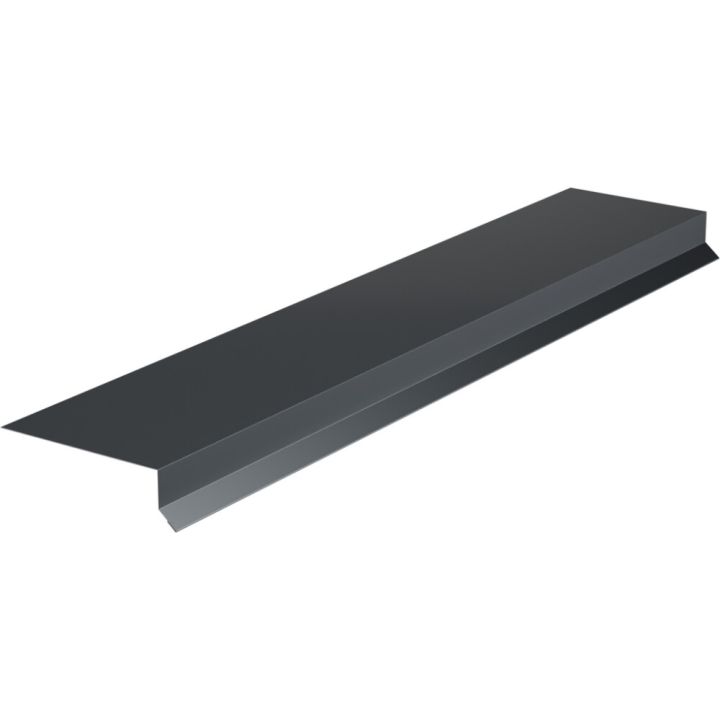 Bituumenkatuse räästaplekk Toode RR23 tumehall 2000 mm