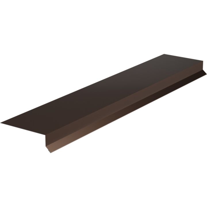 Bituumenkatuse räästaplekk Toode RR32 tumepruun 2000 mm