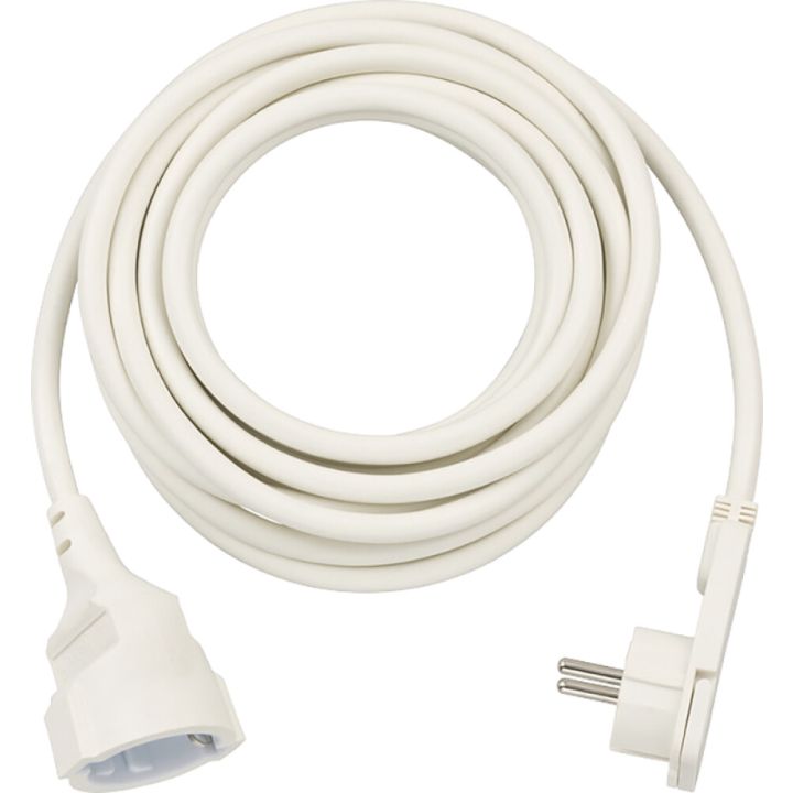 Jätkujuhe valge H05VV-F3G1,5, 5 m