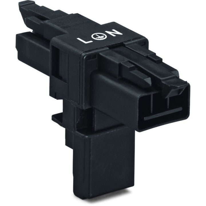 Pistikupesa Wago Winsta mini, T-jaotusega 1 sisend, 2 väljundit