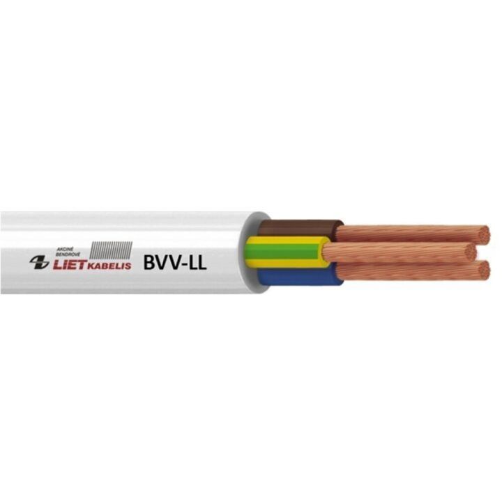 Kiudkaabel Lietkabelis BVV-LL 3G1,5 mm² 5 m