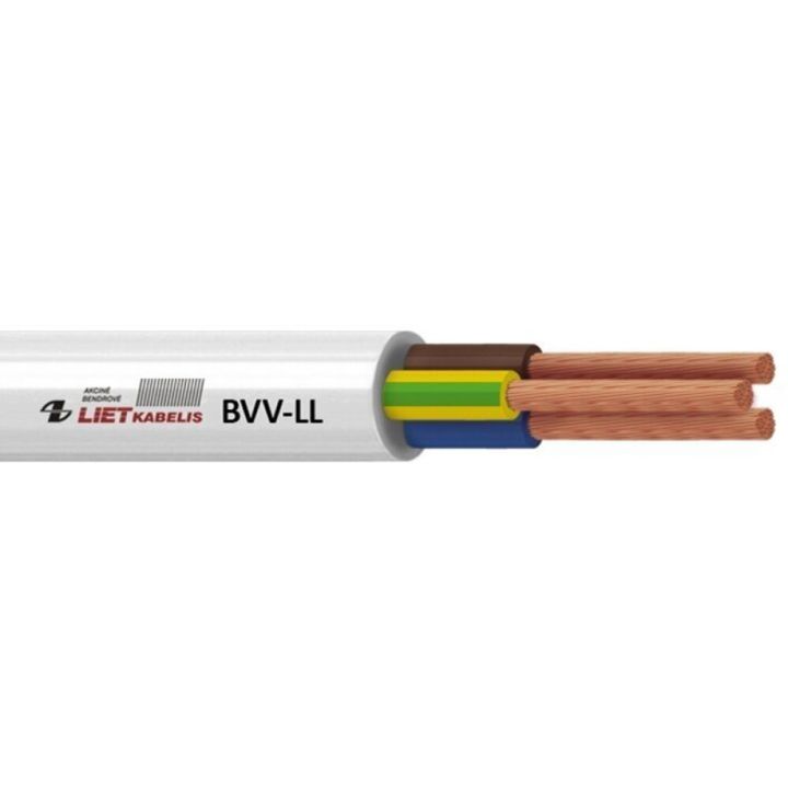 Kiudkaabel Lietkabelis BVV-LL 3G2,5 mm² 5 m