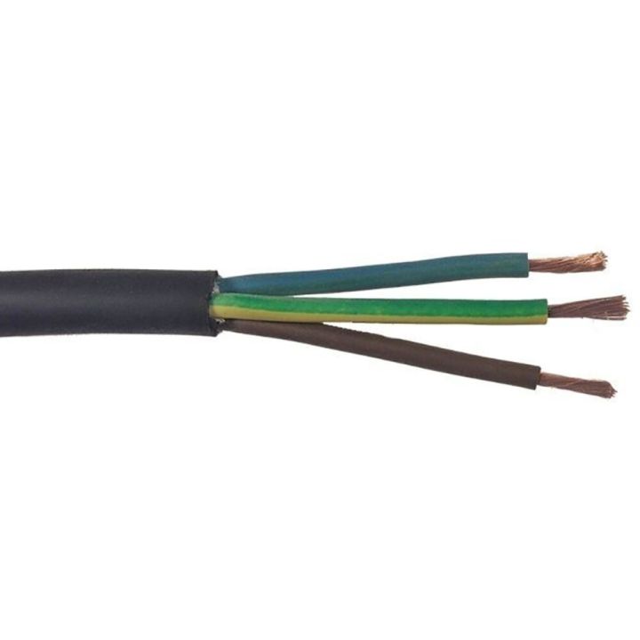 Kummikaabel Lietkabelis H05RR-F3G2,5 mm² 10 m