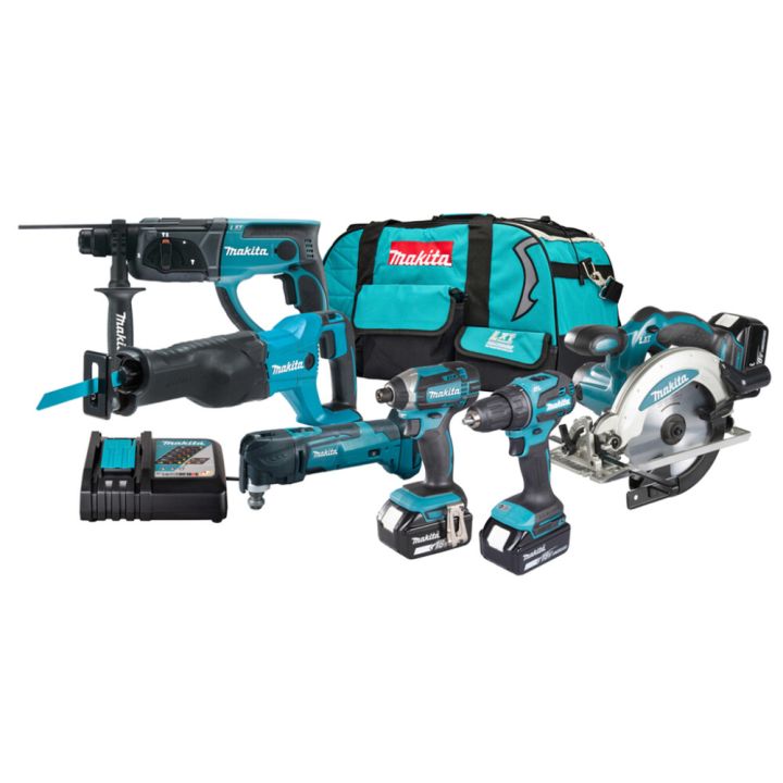 Combokit Makita LXT 18 V DLX6135TX1