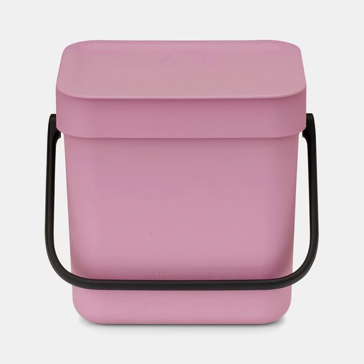 Prügikast Brabantia Sort & Go 3 l, roosa