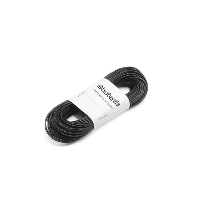 Pesukuivatusnöör Brabantia 50 m, must
