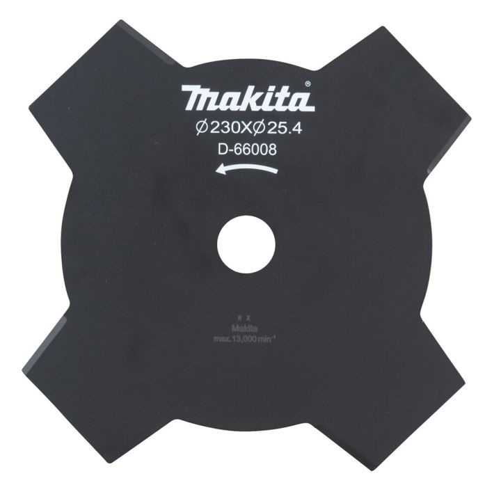 Rohuketas 4 -tera 230 × 25,4 mm Makita D-66008