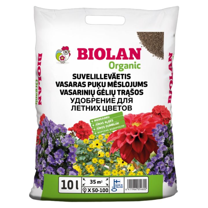 Suvelilleväetis Biolan 10 l