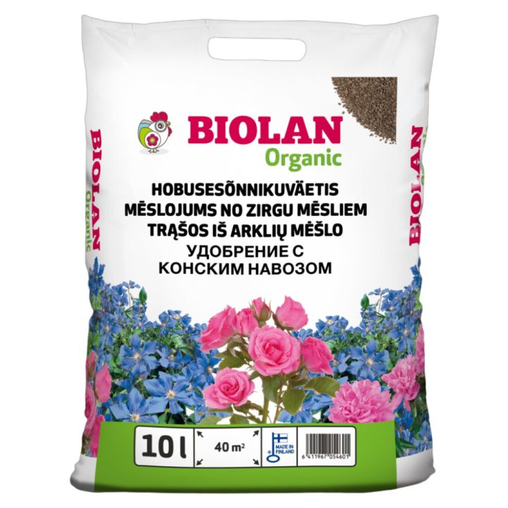 Hobusesõnnik Biolan 10 l