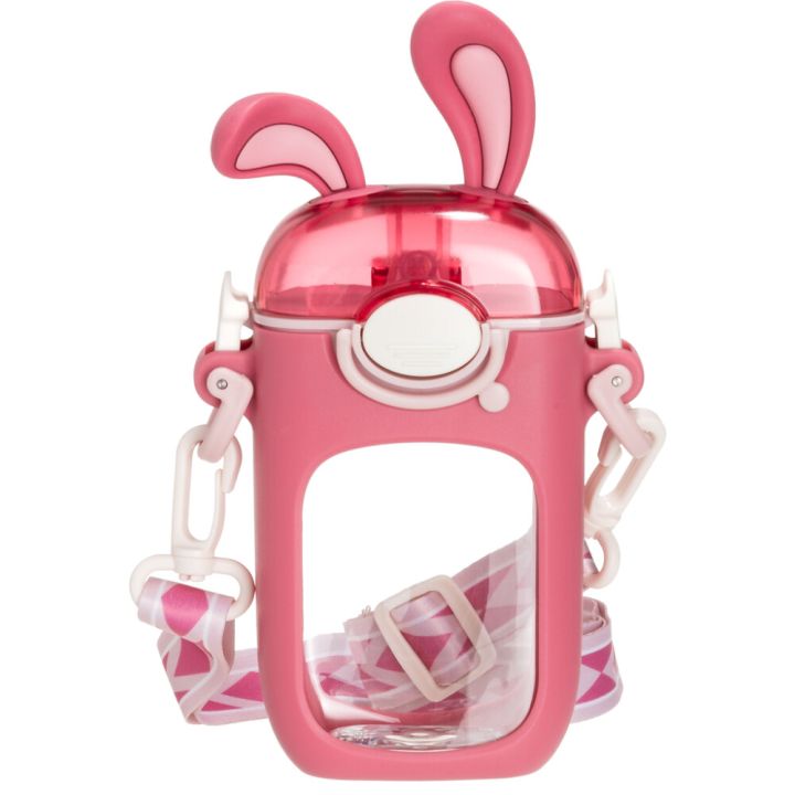 Joogipudel Atom 400 ml, punane/valge