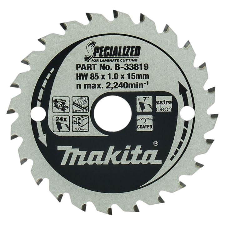 Saeketas Makita T.C.T T24 85 x 1 x 15 mm