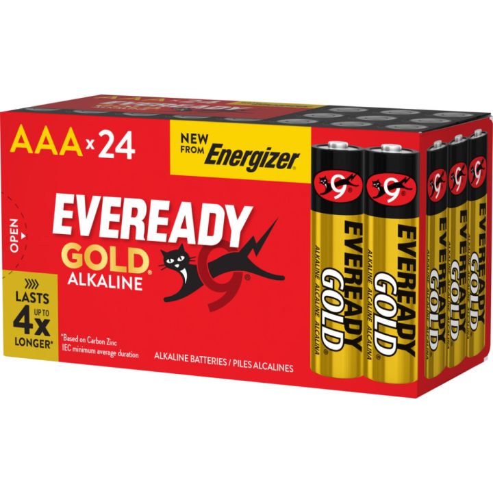 Patareid Eveready Gold AAA (LR03) – 24 tk