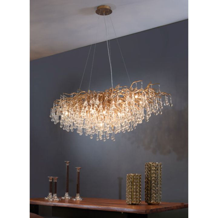 Rippvalgusti  Paul Neuhaus Icicle Messing