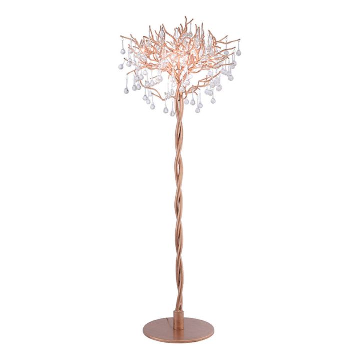 Põrandavalgusti Paul Neuhaus Icicle Messing