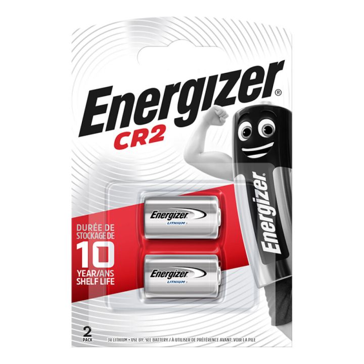 Patareid Energizer CR2 Lithium 3V – 2 tk pakis