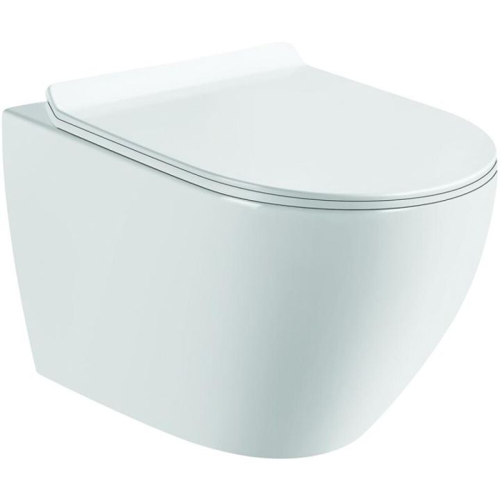 Seinapealne wc-pott Camargue Skärgård Växjö valge