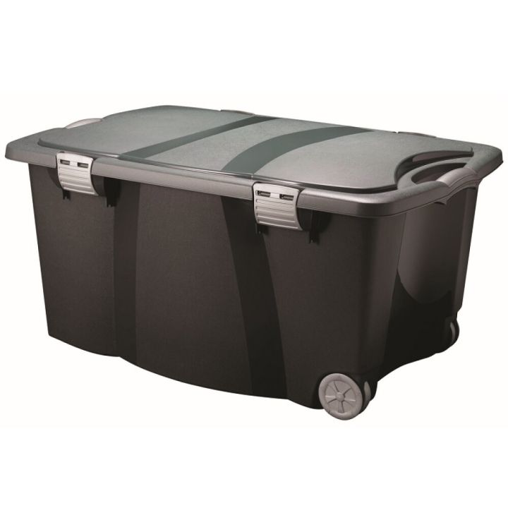 Säilituskast ratastel 80 x 52 x 41 cm