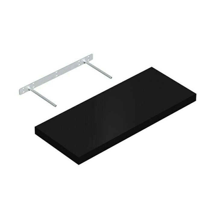 Seinariiul Regalux XL4 must 60 x 24 x 3,8 cm