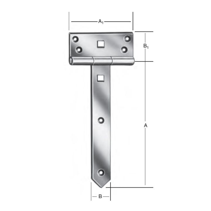 Väravahing 250 x 33 mm
