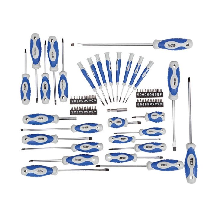 Kruvikeerajate komplekt Alpha Tools 70-osaline