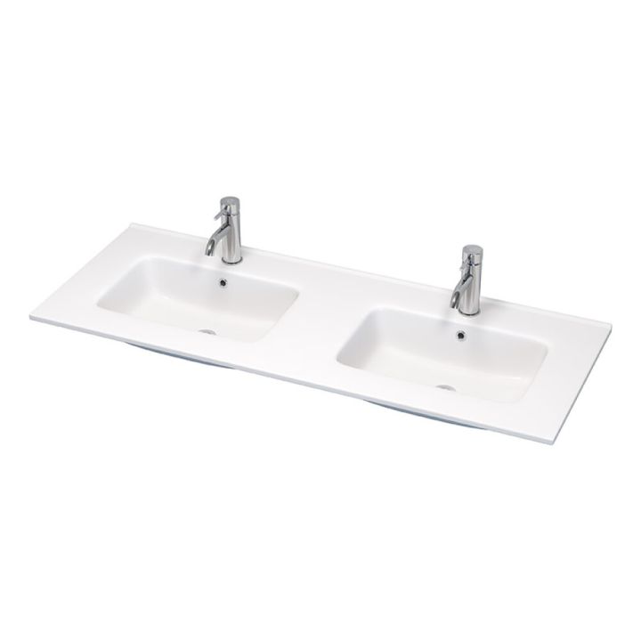 Valamu Camargue Skärgård Loknes 120 cm läikiv valge