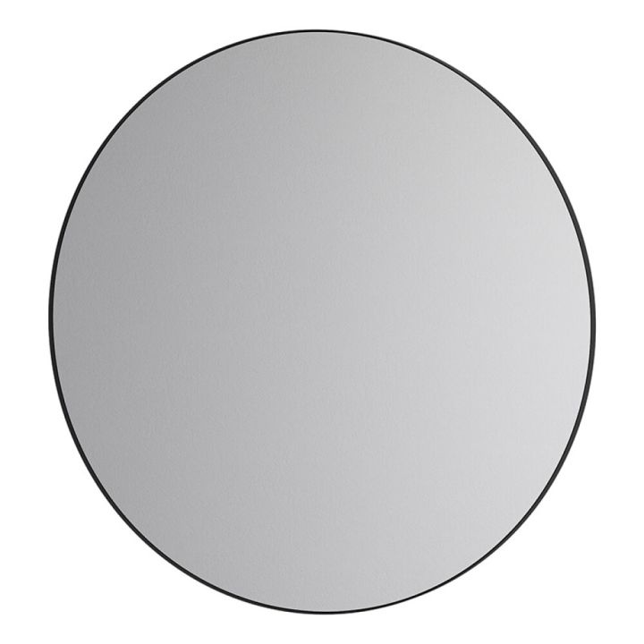 Peegel Camargue Skärgård  Ø 80 cm musta raamiga