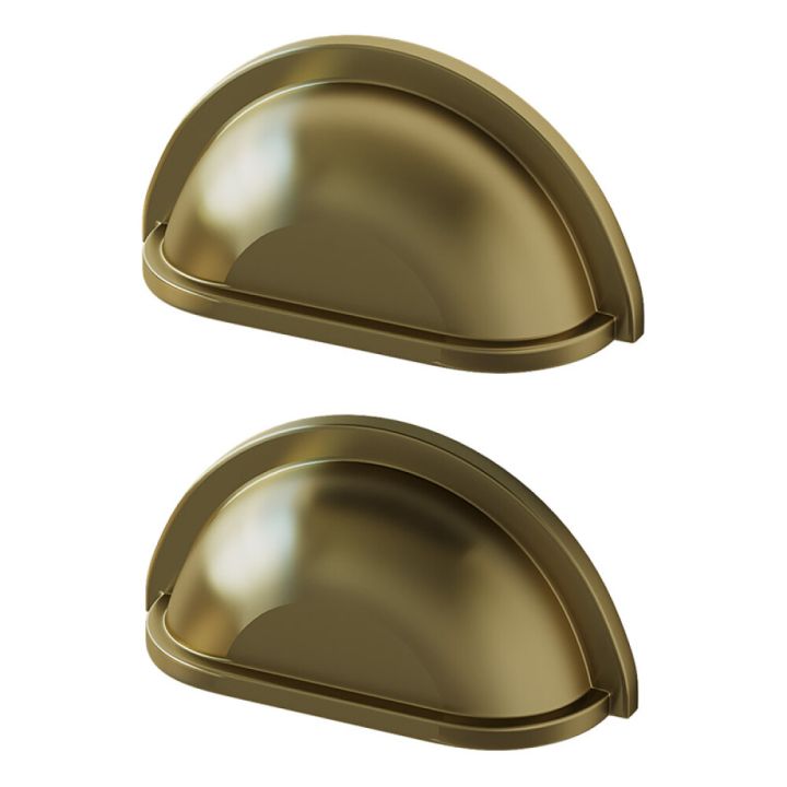 Käepidemed Camargue Skärgård D 8 cm harjatud messing 2 tk