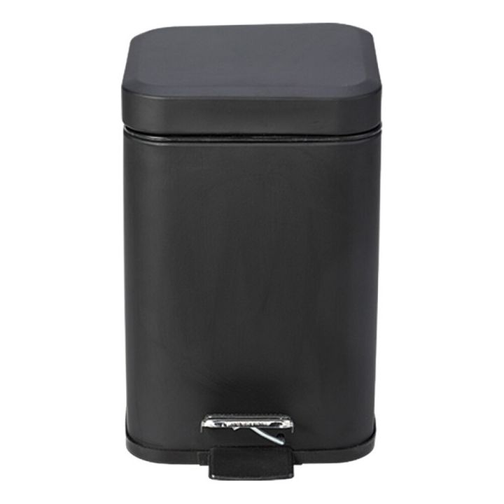 Prügikast Venus Quadra must pedaaliga 3 l