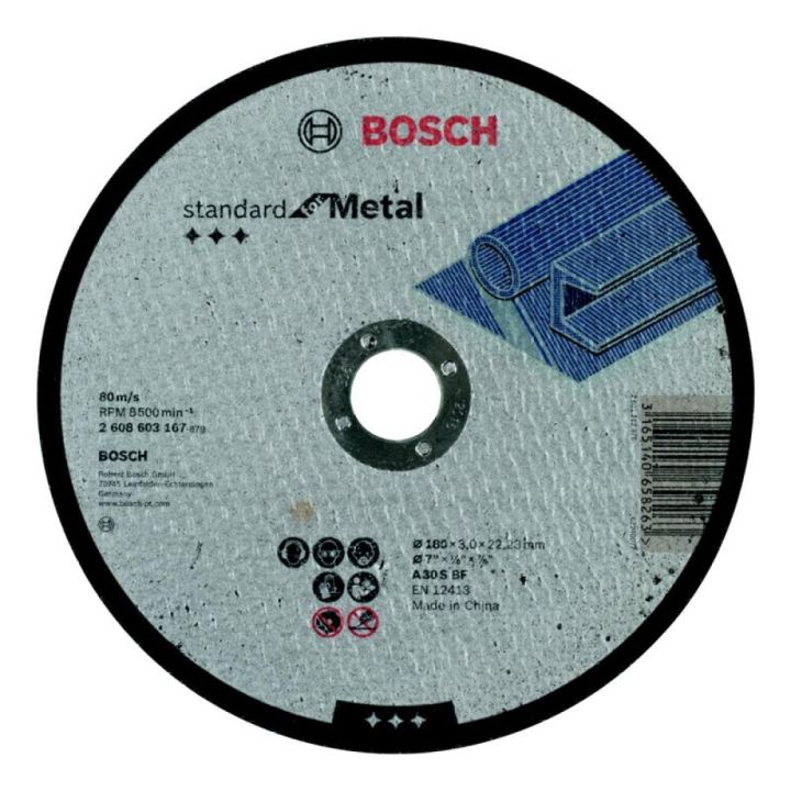 Lõikeketas Bosch 180 x 3 mm