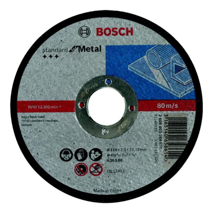 Lõikeketas Bosch  115 x 2,5 mm metallile