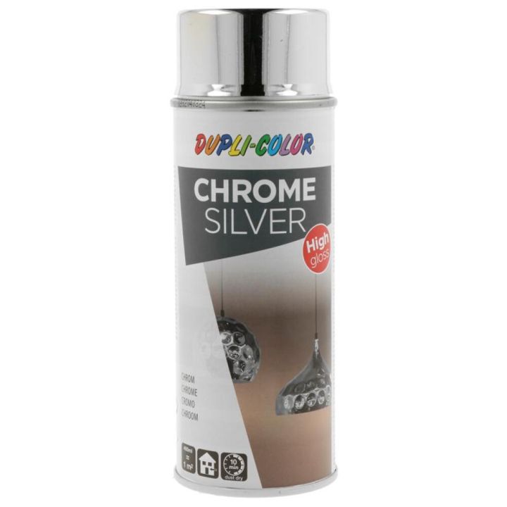 Aerosoolvärv Dupli-Color 400ml, kroom