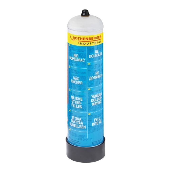 Ühekordne hapnikupudel Rothenberger Industrial 930 ml