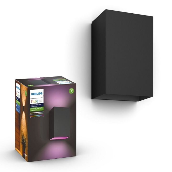 LED-välisvalgusti Philips Hue Ambiance Resonate must