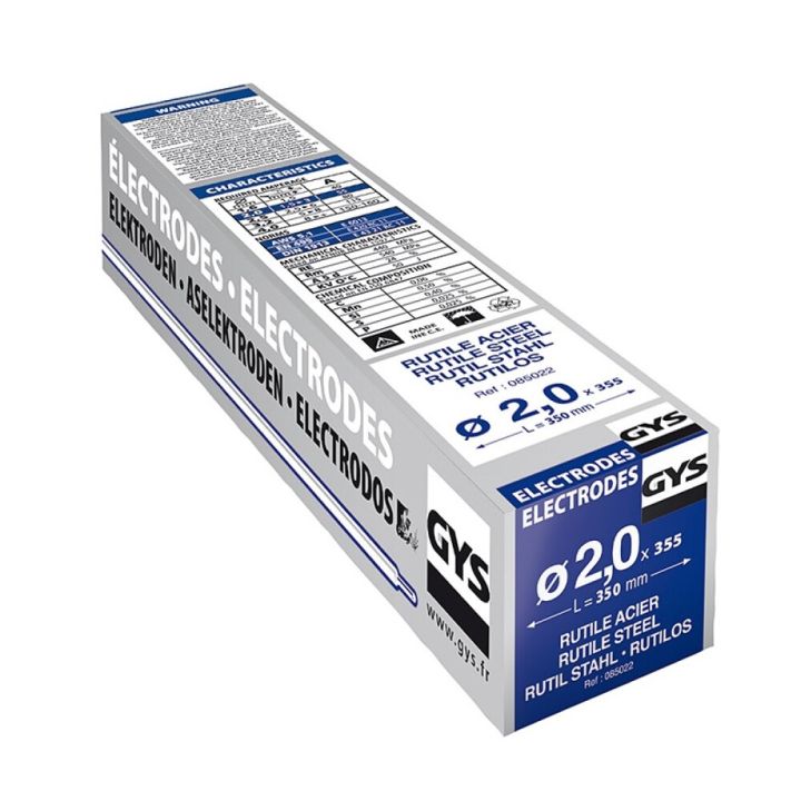 Keevituselektroodid Gys rutiil 2 mm